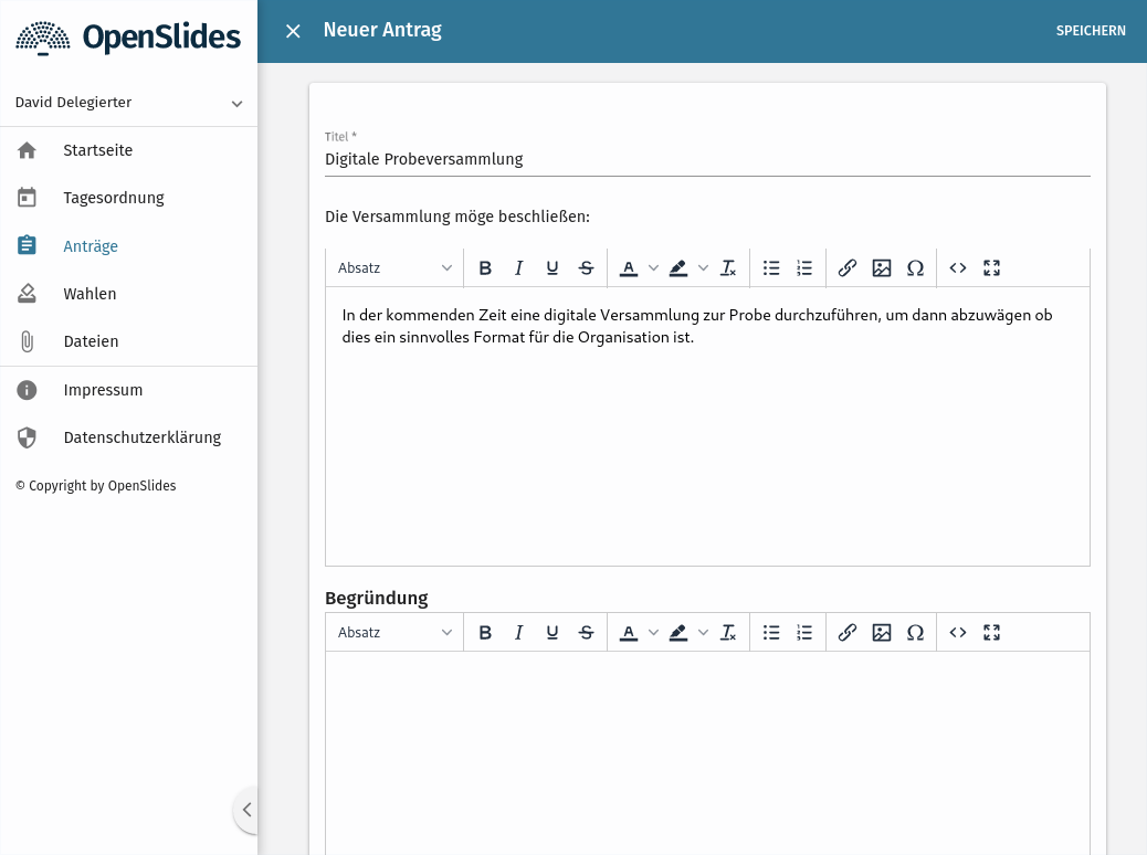 OpenSlides – das Tool für virtuelle Versammlungen & Präsentationen