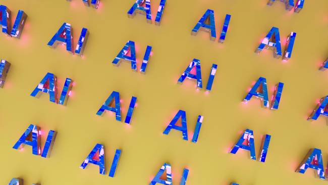 Der EU AI Act schafft klare Regeln für den Einsatz von KI-Bildbearbeitung das soll ein Symbolbild mit dem Schriftzug AI symbolisieren. Bild: Unsplash/